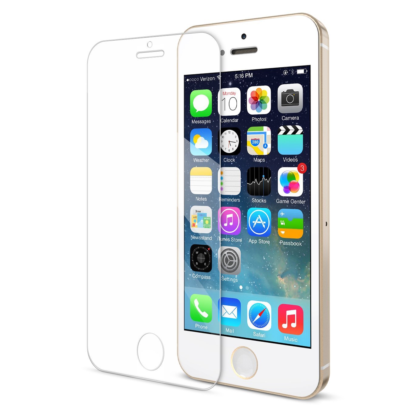 Tempered Glass for iPhone 5 / 5C / 5S / SE (2016) - Clear