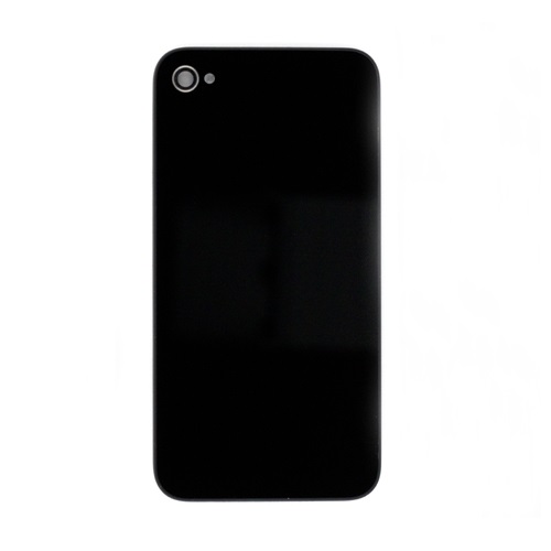 Back Cover (No Logo) for iPhone 4 GSM - Black