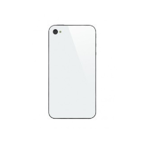 Back Cover (No Logo) for iPhone 4 GSM - White