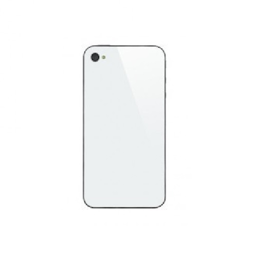 For iPhone 4S/CDMA Back Cover No Logo - White