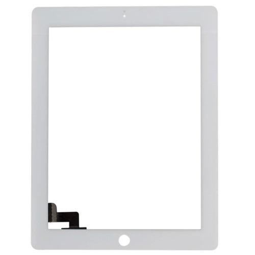 Premium Digitizer without Home Button for iPad 2 - White