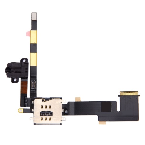 Headphone Jack and SIM Reader Flex Cable for iPad 2  - 3G Model