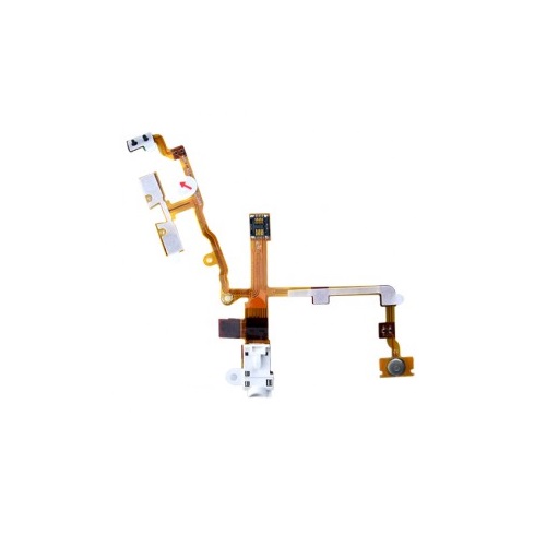 Audio/Headphone Jack Flex Cable for iPhone 3G - White