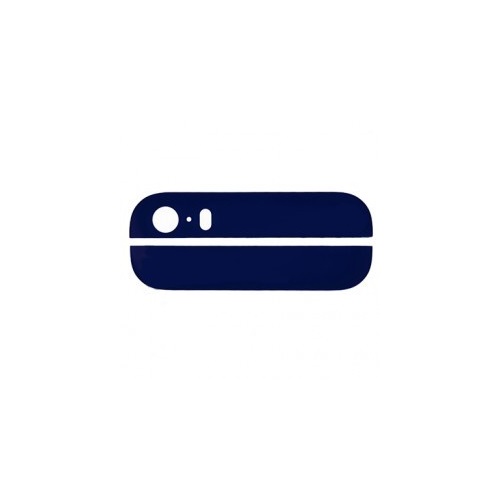 Back Glass (Top & Bottom) for iPhone 5S - Dark Blue