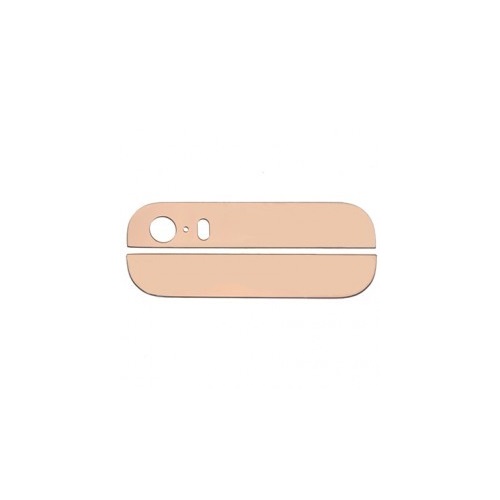 Back Glass (Top & Bottom) for iPhone 5S - Plating Mirror