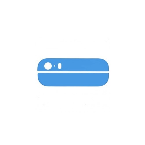 Back Glass (Top & Bottom) for iPhone 5S - Light Blue