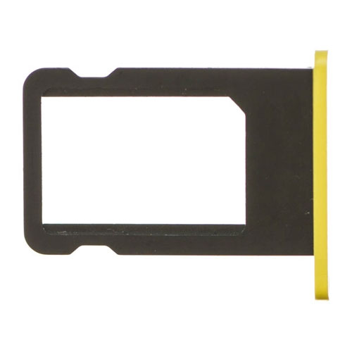 Sim Card Tray for iPhone 5C - Yellow