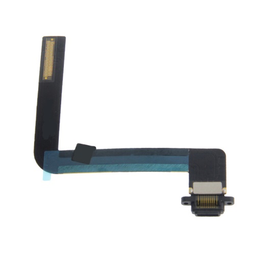 Premium Charging Port Flex Cable for iPad Air 1 / iPad 5 (2017) / iPad 6 (2018) - Black