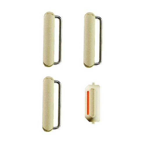 Hard Buttons (Power + Volume + Switch) for iPhone 6 / 6 Plus - Gold