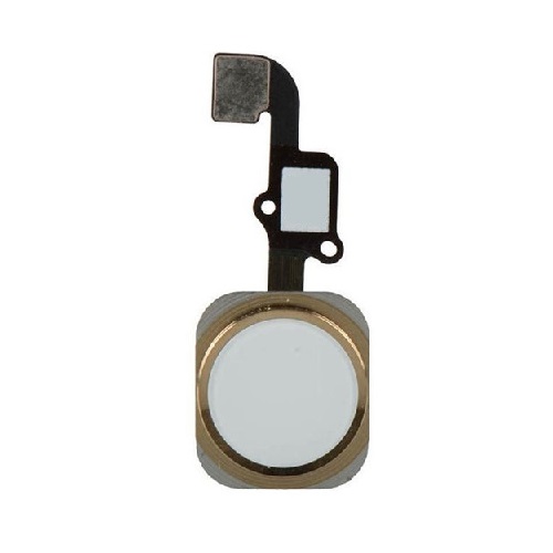 Home Button with Flex for iPhone 6 / 6 Plus - Gold