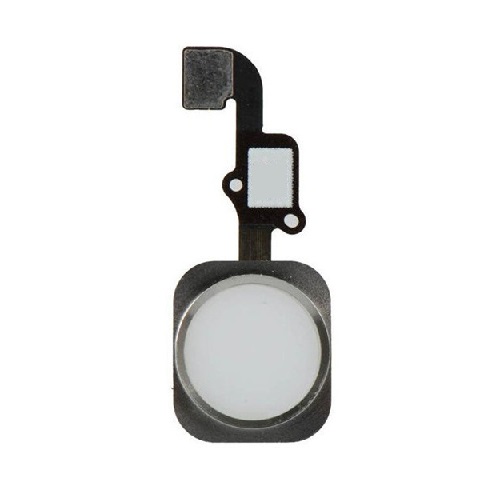 Home Button with Flex for iPhone 6 / 6 Plus - Silver
