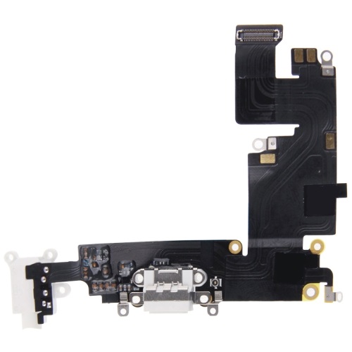 Premium Charging Port Flex Cable for iPhone 6 Plus - Silver