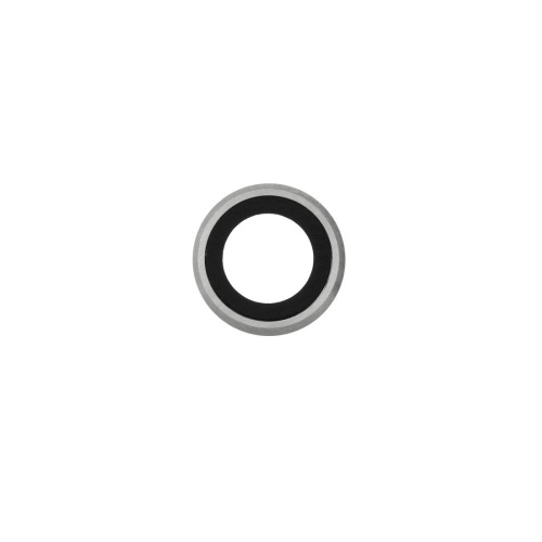 Rear Camera Lens & Cover Bezel Ring for iPhone 6 Plus / 6S Plus - Silver