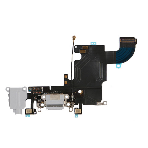 Premium Charging Port Flex Cable for iPhone 6S - Space Gray