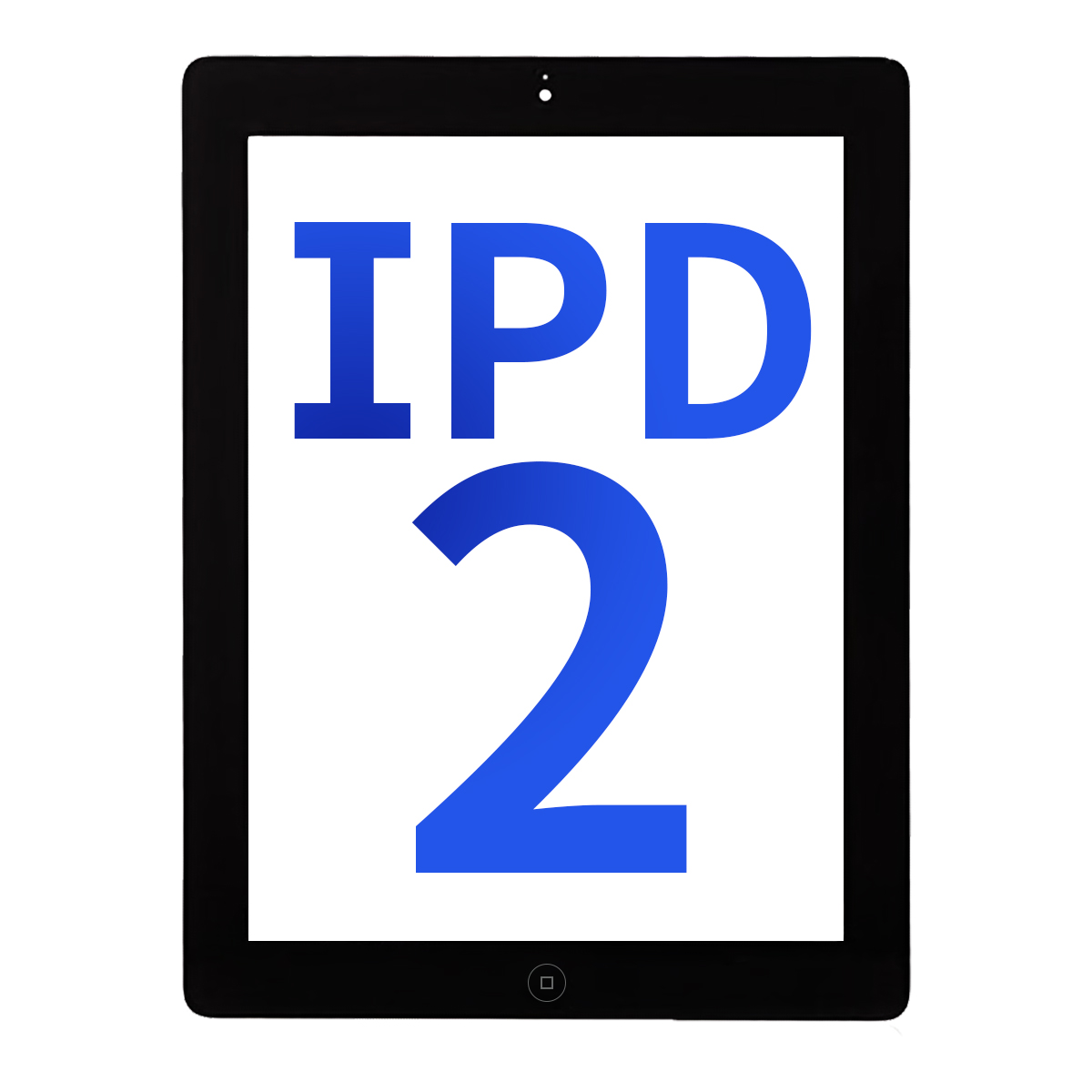 Aftermarket Digitizer for iPad 2 (Home Button Pre-installed) - Black