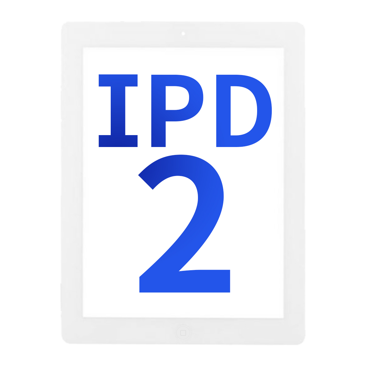 Aftermarket Digitizer for iPad 2 (Home Button Pre-installed) - White