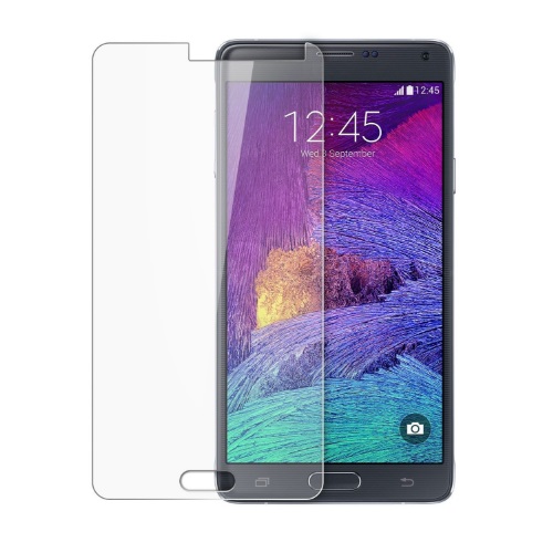 Clear Tempered Glass for Galaxy Note 4 - Retail Packaging