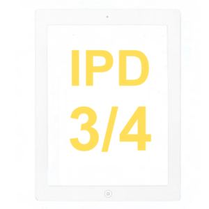 Premium Digitizer with Home Button for iPad 3 / iPad 4 - White