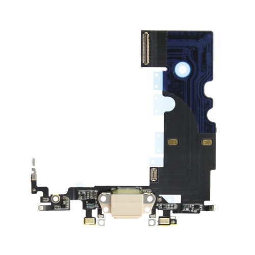 Premium Charging Port Flex Cable for iPhone 8 / SE (2020) - Gold
