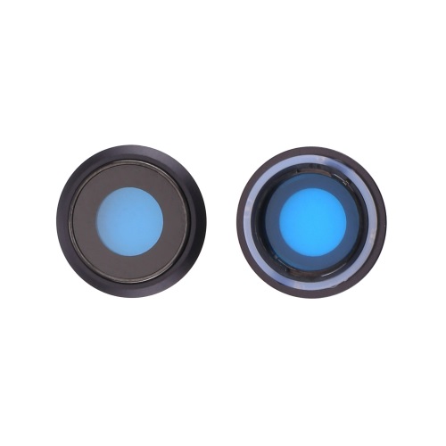 Rear Camera Lens & Cover Bezel Ring for iPhone 8 / SE (2020) / SE (2022) - Space Gray