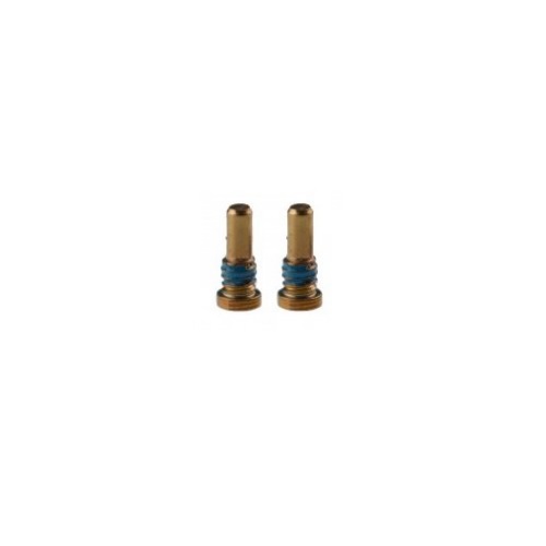 Bottom Screws Set for iPhone 8 / 8 Plus (2pcs) - Gold