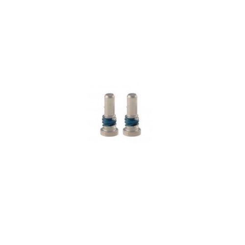 Bottom Screws Set for iPhone 8 / 8 Plus (2pcs) - Silver