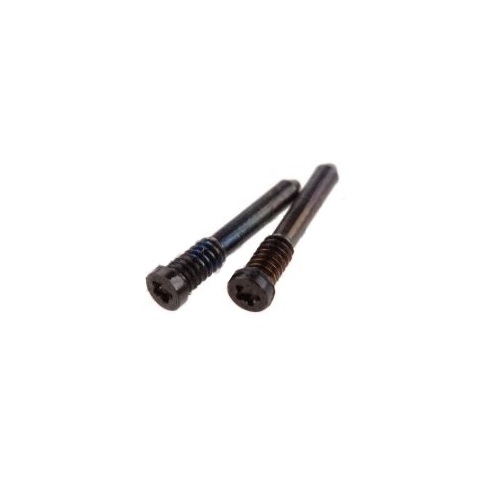 Bottom Screws Set for iPhone X (2pcs) - Black