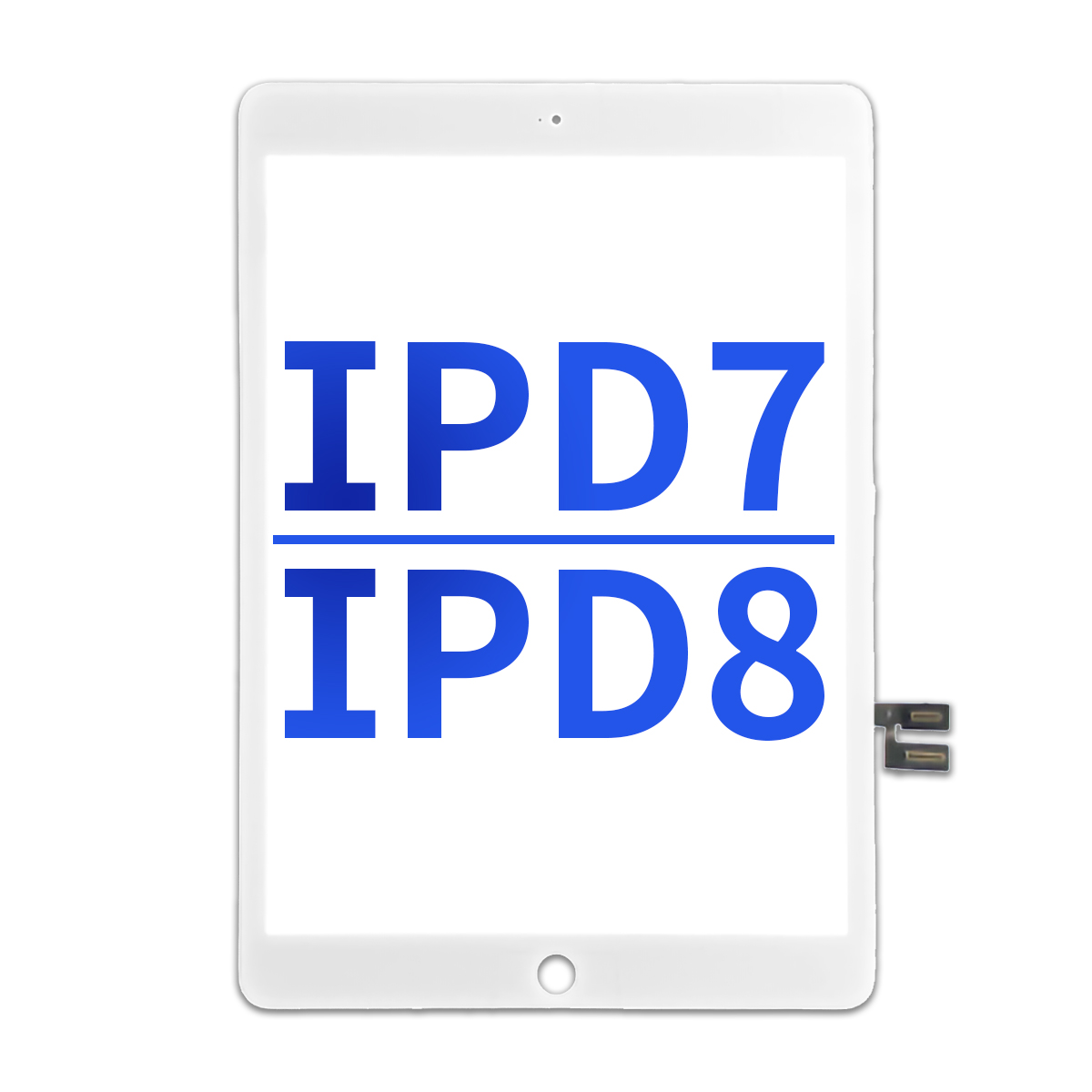 Aftermarket Digitizer for iPad 7 (2019) / iPad 8 (2020) - White
