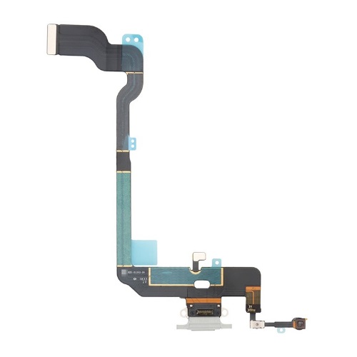 Aftermarket Charging Port Flex Cable for iPhone XS - Silver