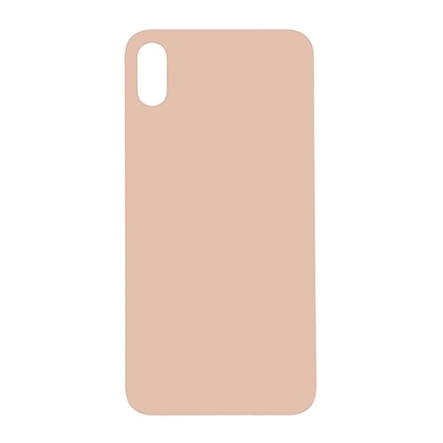 Back Cover Glass for iPhone XS (No Logo) – Gold