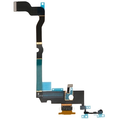 Aftermarket Charging Port Flex Cable for iPhone XS Max - Gold