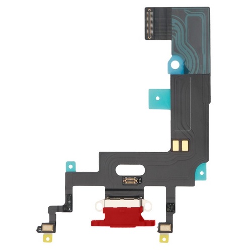 Aftermarket Charging Port Flex Cable for iPhone XR - Red