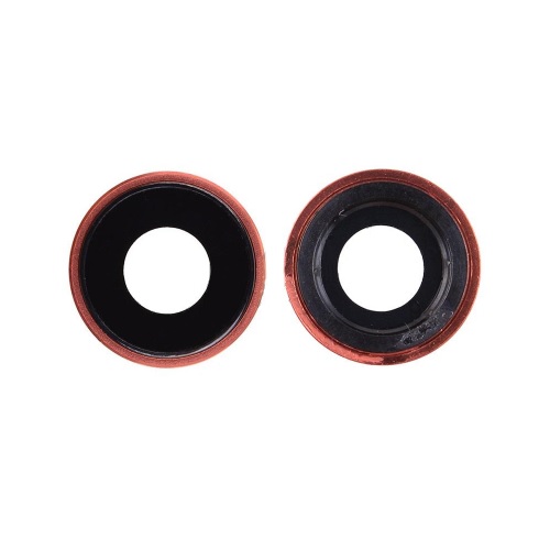 Rear Camera Lens & Cover Bezel Ring for iPhone XR - Coral