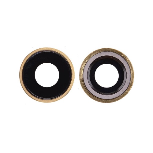 Rear Camera Lens & Cover Bezel Ring for iPhone XR - Yellow
