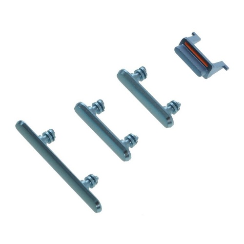 Hard Buttons (Power + Volume + Switch) for iPhone XR - Blue