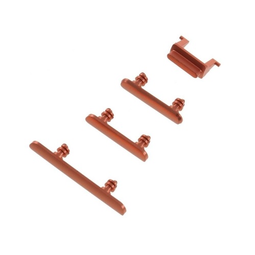 Hard Buttons (Power + Volume + Switch) for iPhone XR - Coral