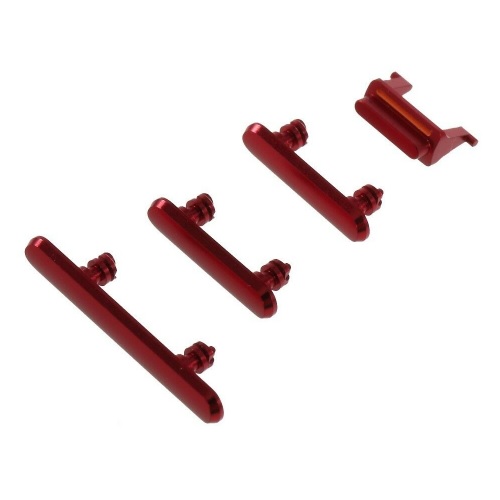 Hard Buttons (Power + Volume + Switch) for iPhone XR - Red