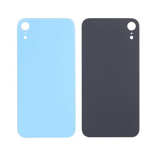 Back Cover Glass for iPhone XR (No Logo) - Blue