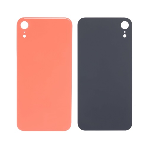 Back Cover Glass for iPhone XR (No Logo) - Coral