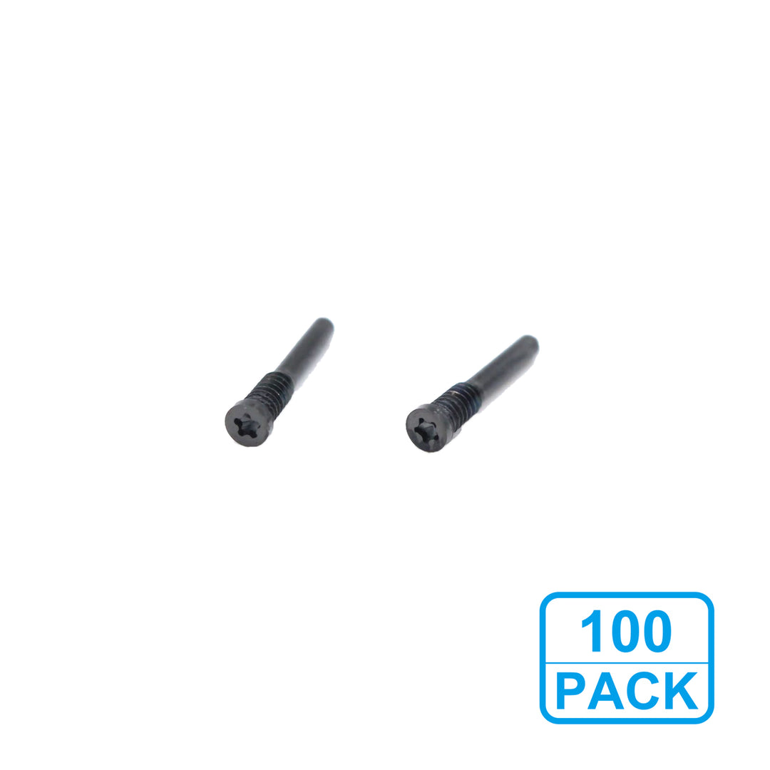 Bottom Screws for iPhone X to 14 Pro Max - Black (100 Pack)