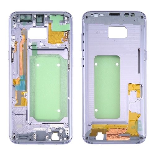 Mid-Frame Housing with Small Components Pre-Installed for Galaxy S8 Plus,- Orchid Gray