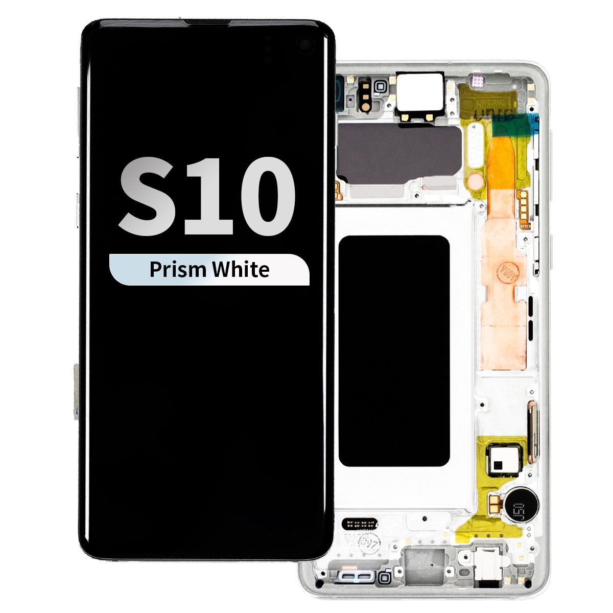 Refurbished OLED Assembly with Frame for Samsung Galaxy S10