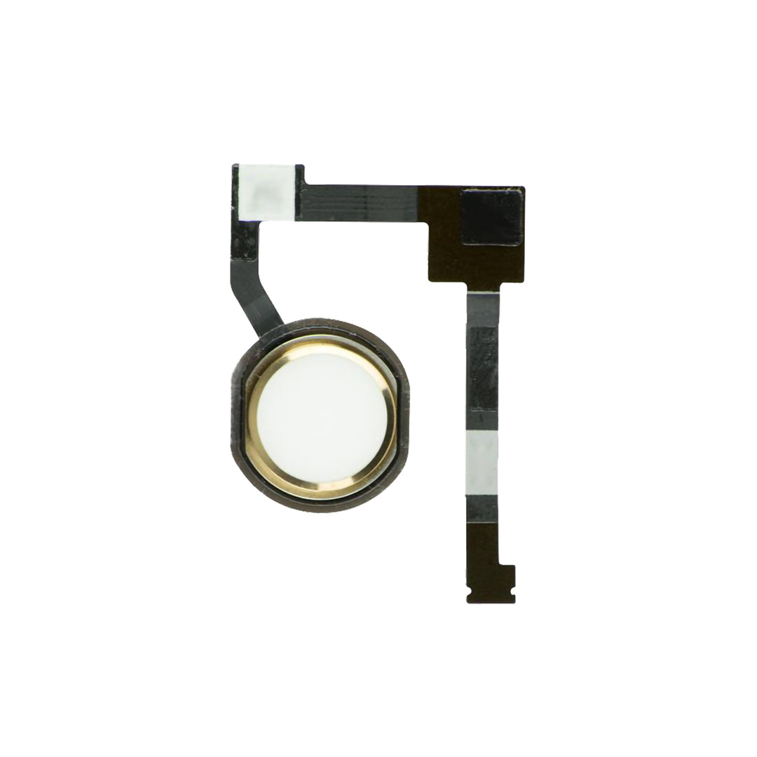Home Button with Flex for iPad Air 2 / Pro 12.9" (2015) - Gold