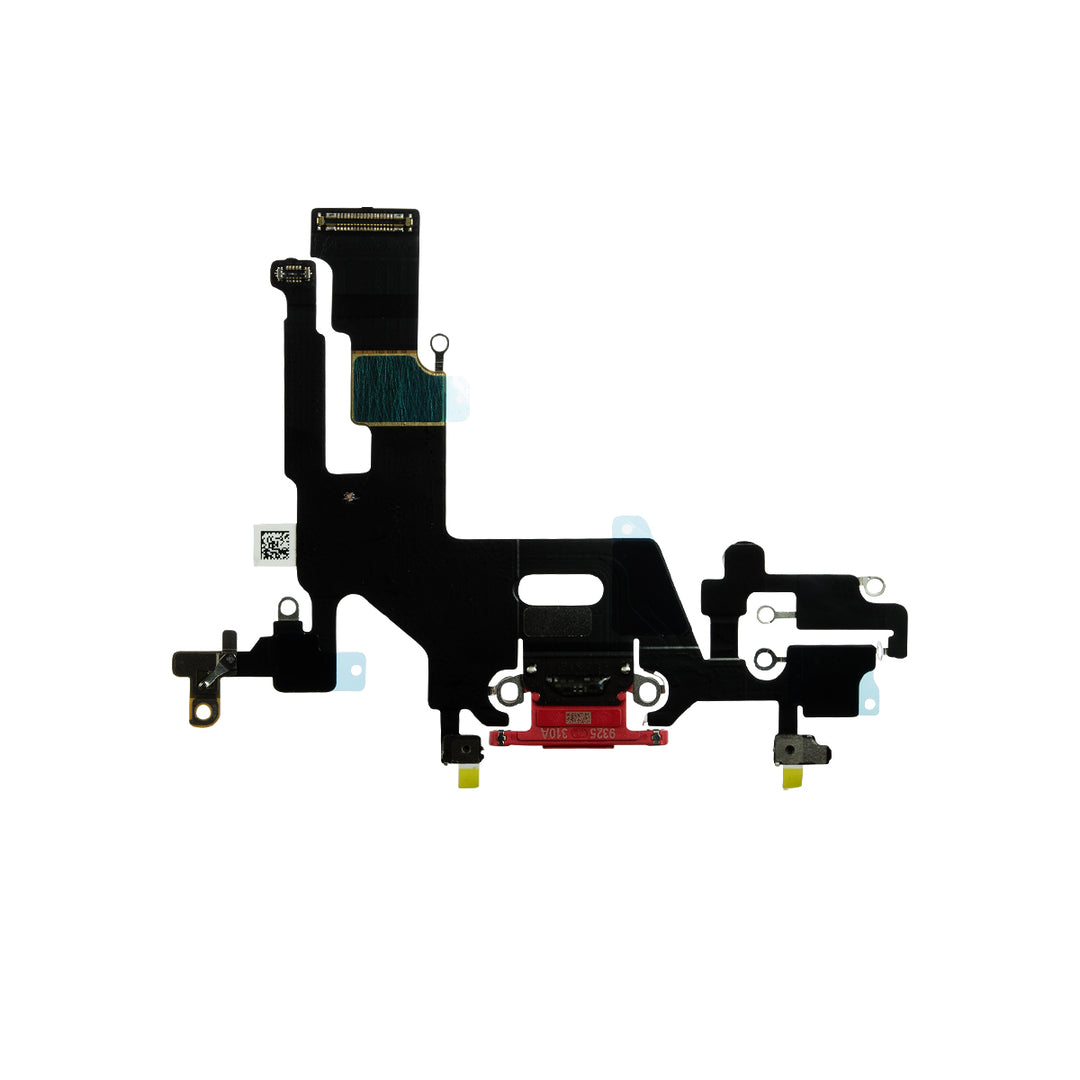 Aftermarket Charging Port Flex Cable for iPhone 11 - Red
