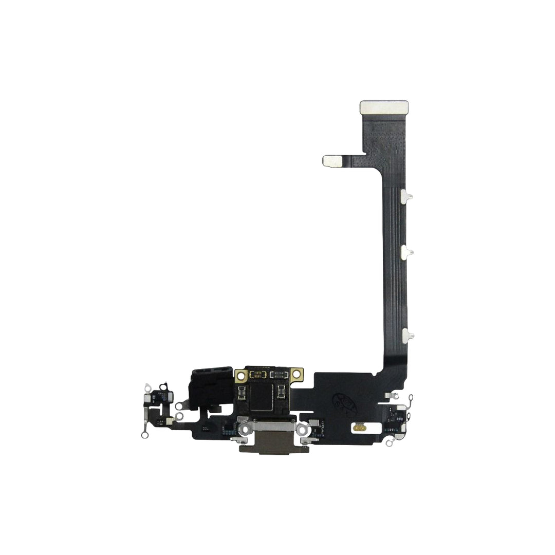 Aftermarket Charging Port Flex Cable with Board for iPhone 11 Pro Max - Gold
