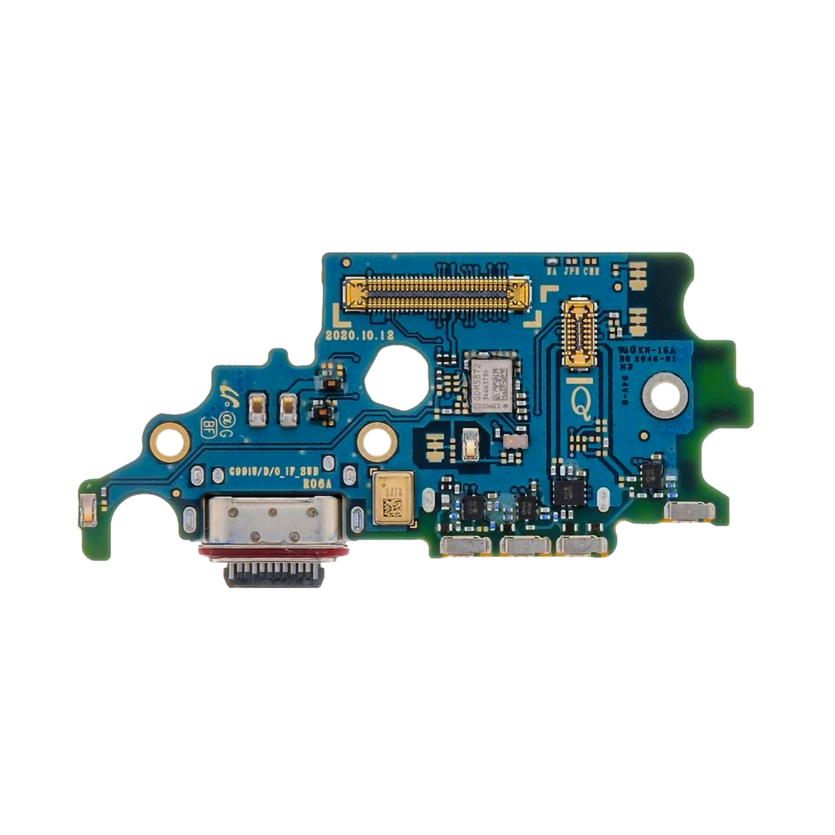 Charging Port Board with Sim Card Reader for Samsung Galaxy S21 (G991B) (International Version)