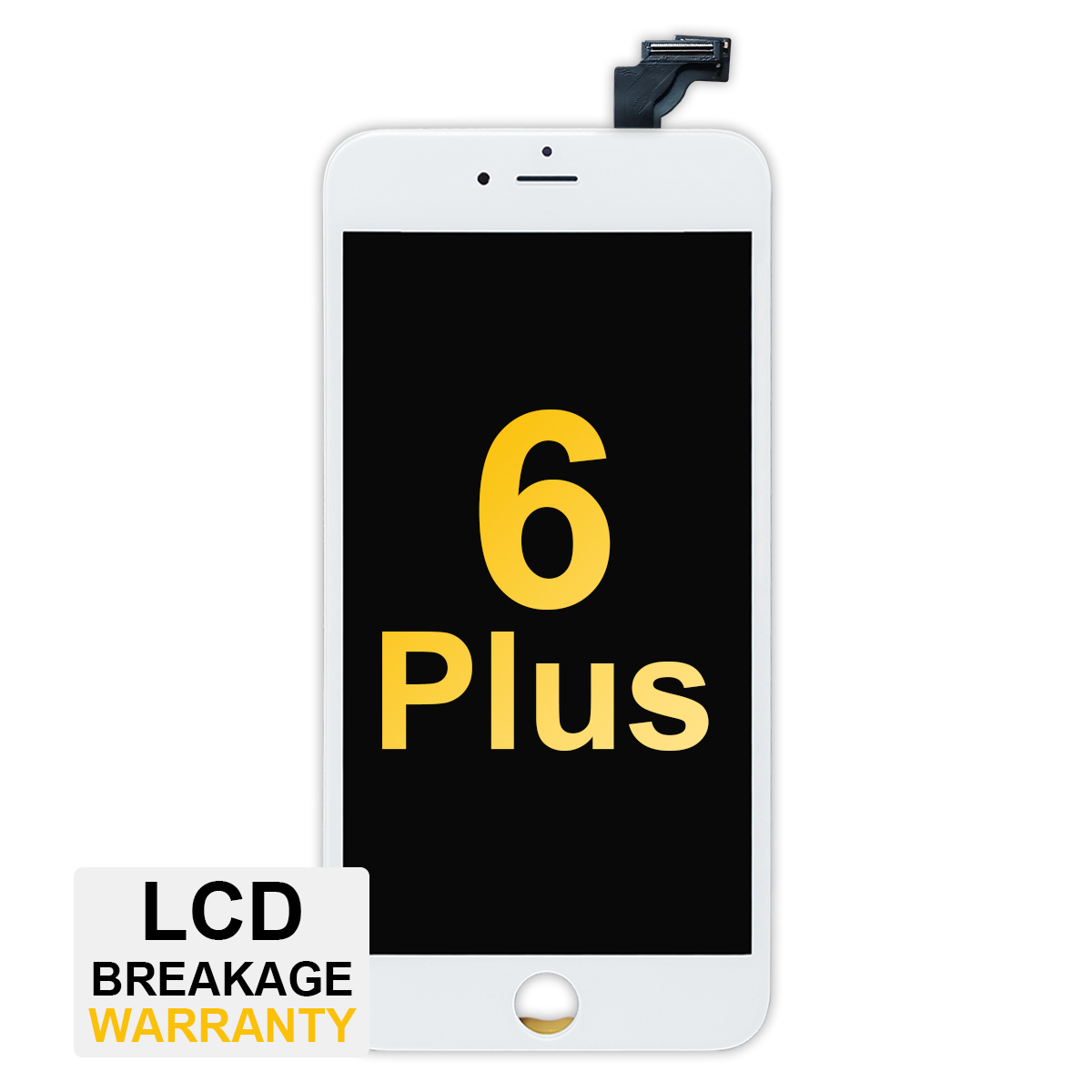 Premium LCD Assembly for iPhone 6 Plus - White