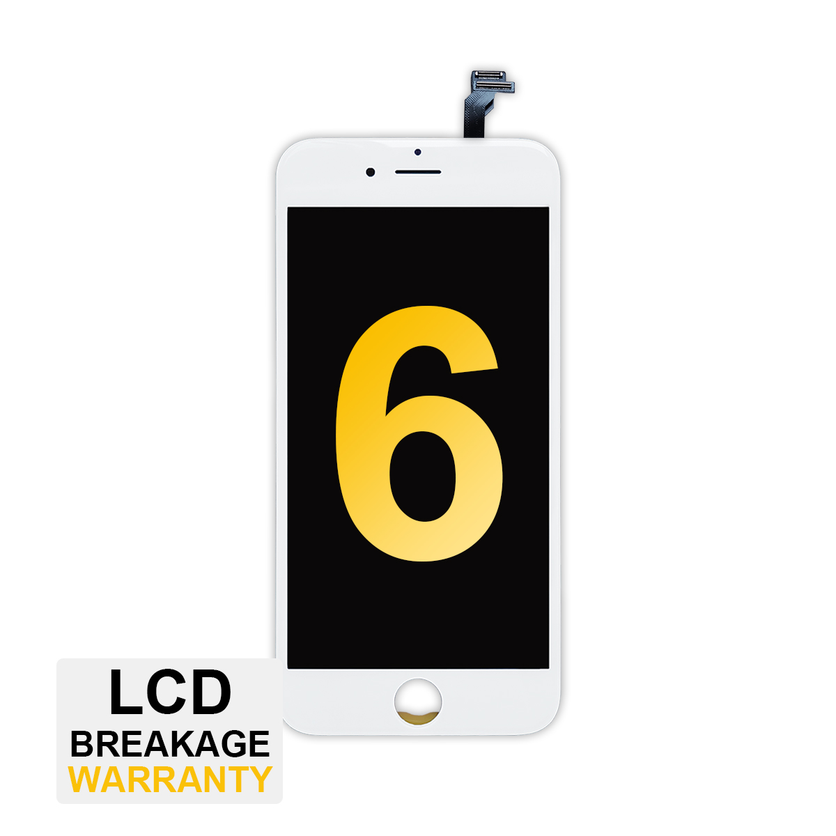 Premium LCD Assembly for iPhone 6 - White