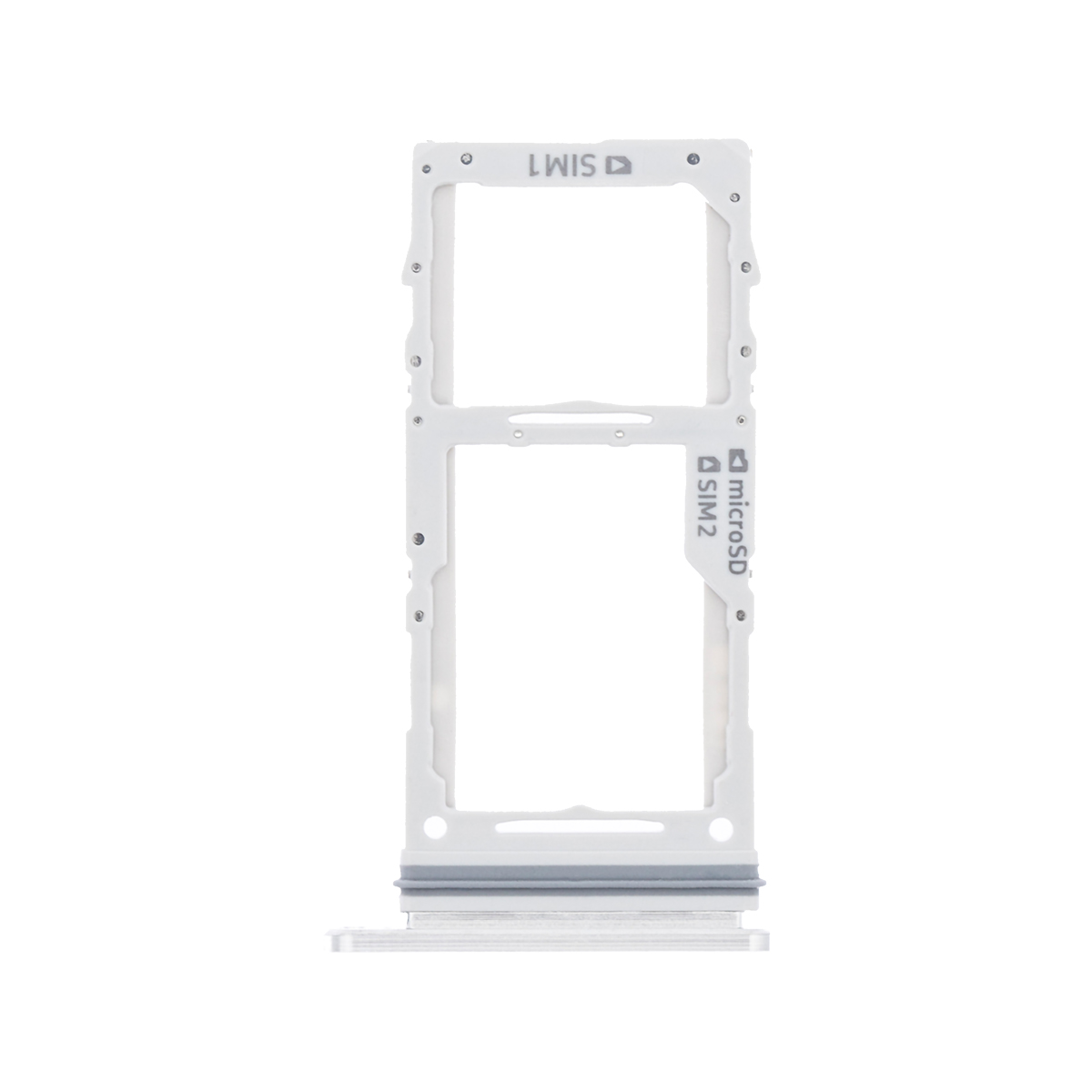 Dual Sim Card Tray for Samsung Galaxy Note 10 Plus - Aura White
