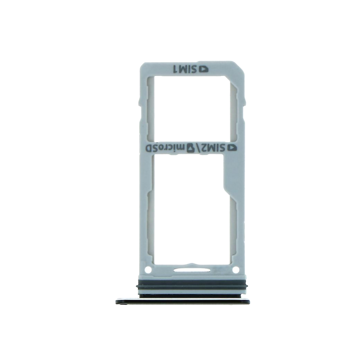Dual Sim Card Tray for Samsung Galaxy Note 8 - Midnight Black
